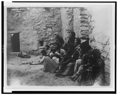 Hopi life, New Mexico, 1907