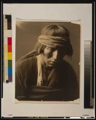 Hastobiga, Navaho Medicine Man, 1904