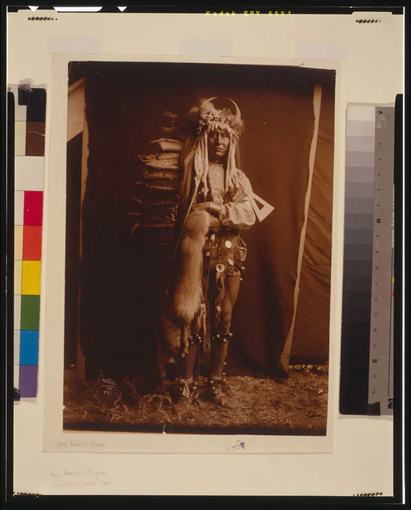 Iron Breast--Piegan, 1900