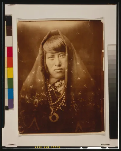 An Acoma woman, 1905