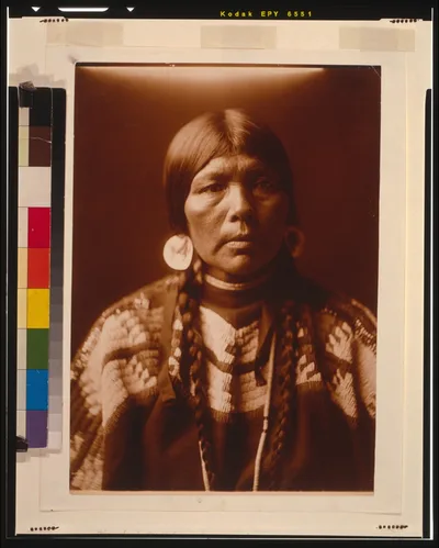 The wife of Ow High, 1905