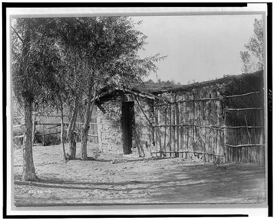 Chemehuevi modern home, Arizona, 1907