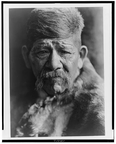 A Chief--Chukchansi Yokuts, 1924