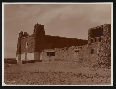 Mission and church at Acoma, New Mexico, 1905