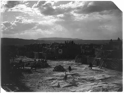 A feast day at Acoma, Acoma, New Mexico, 1905