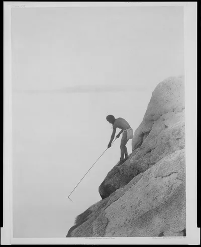 Fishing with a Gaff-hook--Paviotso, Nevada, 1924