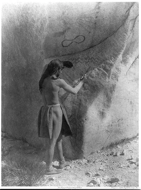The primitive artists--Paviotso, 1924