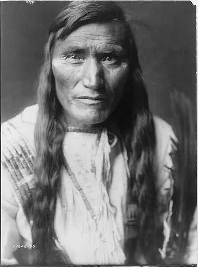 Head Dress--Atsina, Montana, 1908