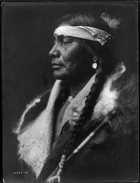 Assiniboin Boy--Atsina, Montana, 1908