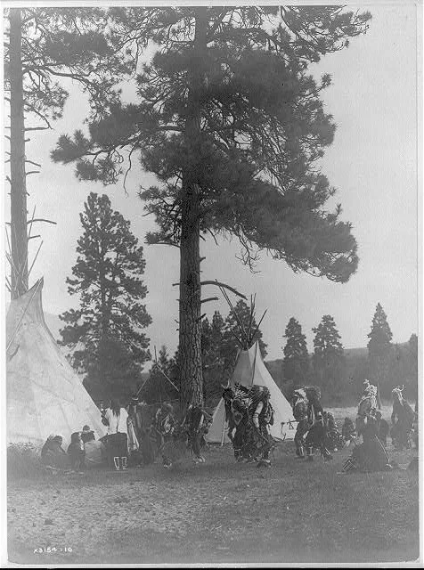 A Flathead dance, 1910