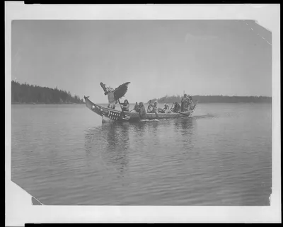 Coming for the bride--Qagyuhl, British Columbia, 1914