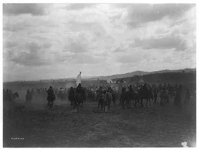 Jicarilla fiesta, 1905
