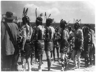 Feast march ceremony, 1905