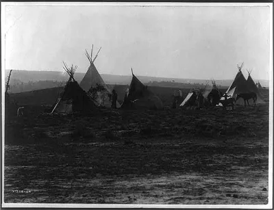 Jicarilla camp, 1905