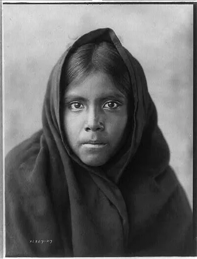 Qahatika girl, Arizona, 1907