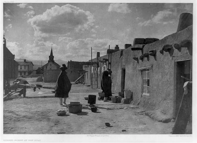Street Scene--San Juan, San Juan, New Mexico, 1927