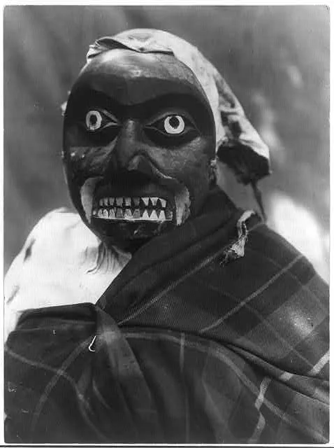 Mask of the octopus hunter--Qagyuhl, British Columbia, 1914