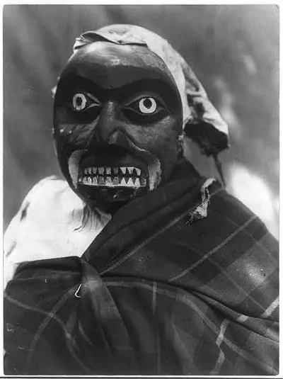 Mask of the octopus hunter--Qagyuhl, British Columbia, 1914