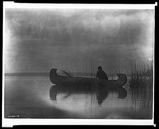 Kutenai duck hunter, 1910