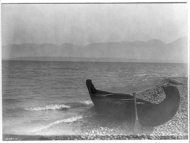 Evening on Flathead Lake, Flathead Lake, Montana, 1910
