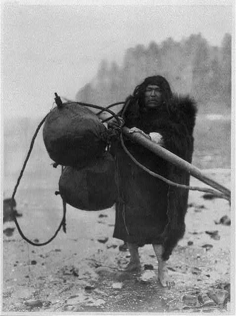 Whaler - Makah, 1915