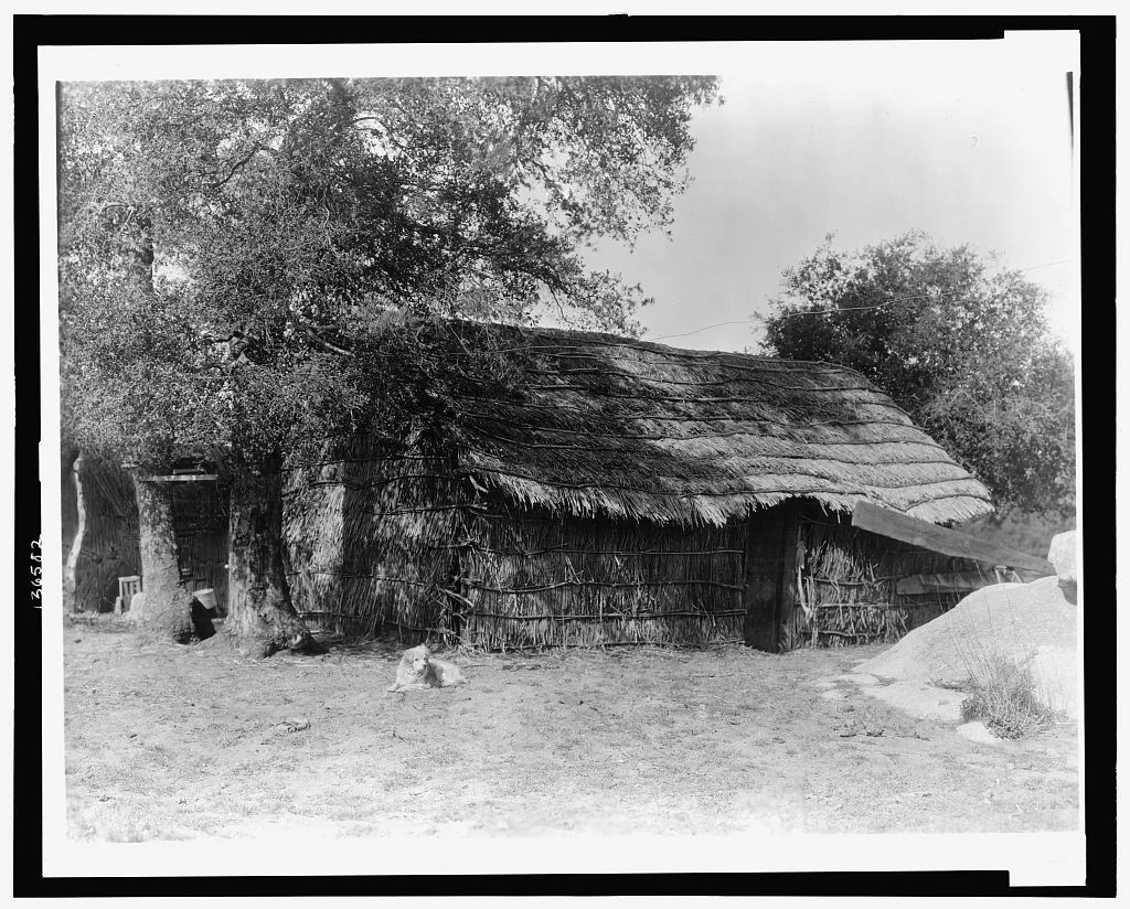 A Diegueño home, 1924