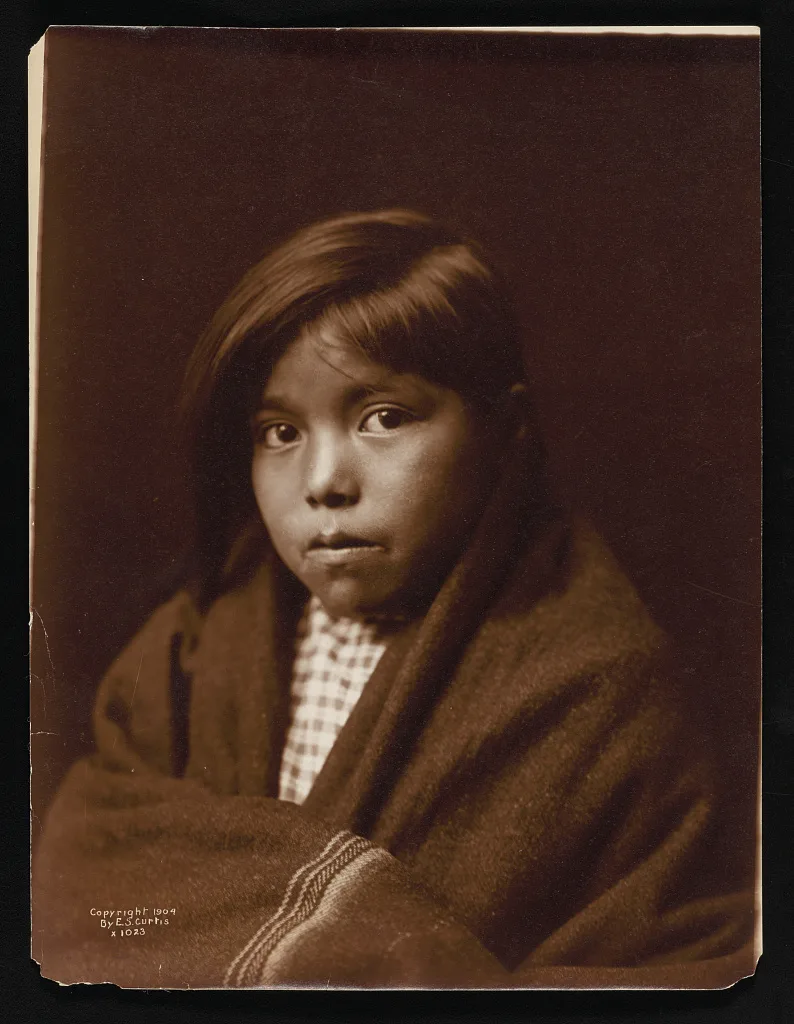 Navajo girl, 1904