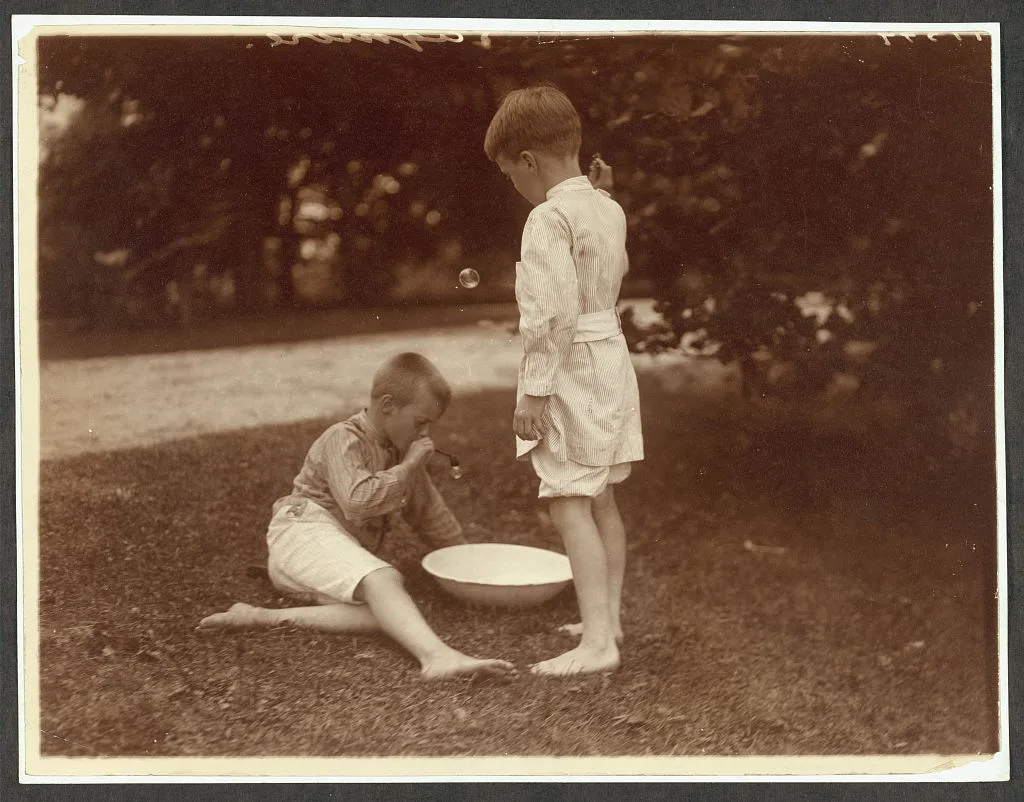 Archie & Quentin Roosevelt, Oyster Bay, New York, 1904