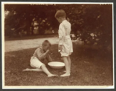 Archie & Quentin Roosevelt, Oyster Bay, New York, 1904