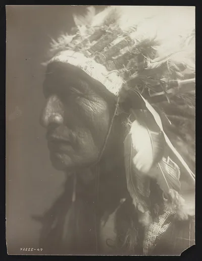 Eagle Elk (profile bust), South Dakota, 1907