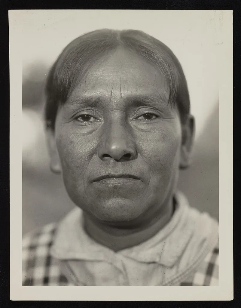 A Maidu woman, California, 1900