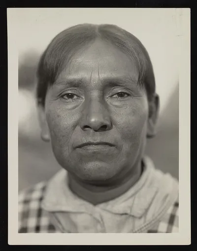 A Maidu woman, California, 1900