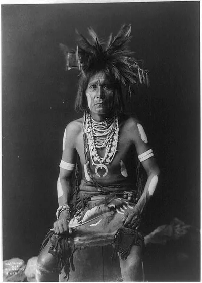 Snake priest, 1900