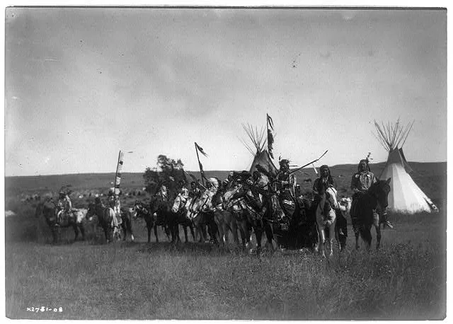The parade, 1908