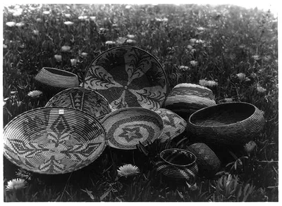 Basketry of the Mission Indians, California, 1924