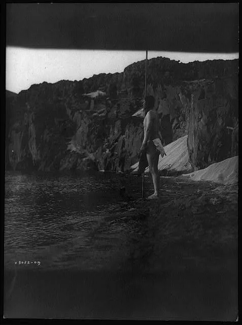 Lewis and Clark's landing-place at Nihhluidih, Northwestern States, 1909