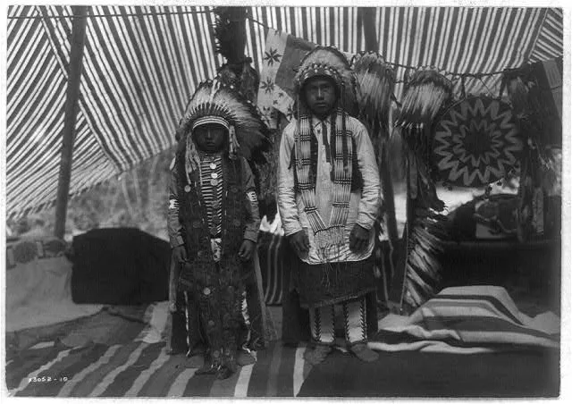 Sons of Yakima chief, Washington, 1910