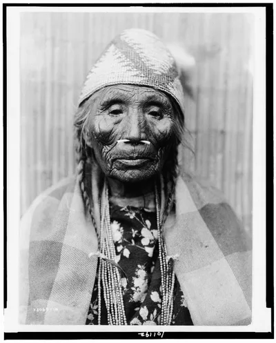 Wisham female type (front), Washington, 1910