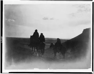 Among the Black Buttes--Navaho land, 1905