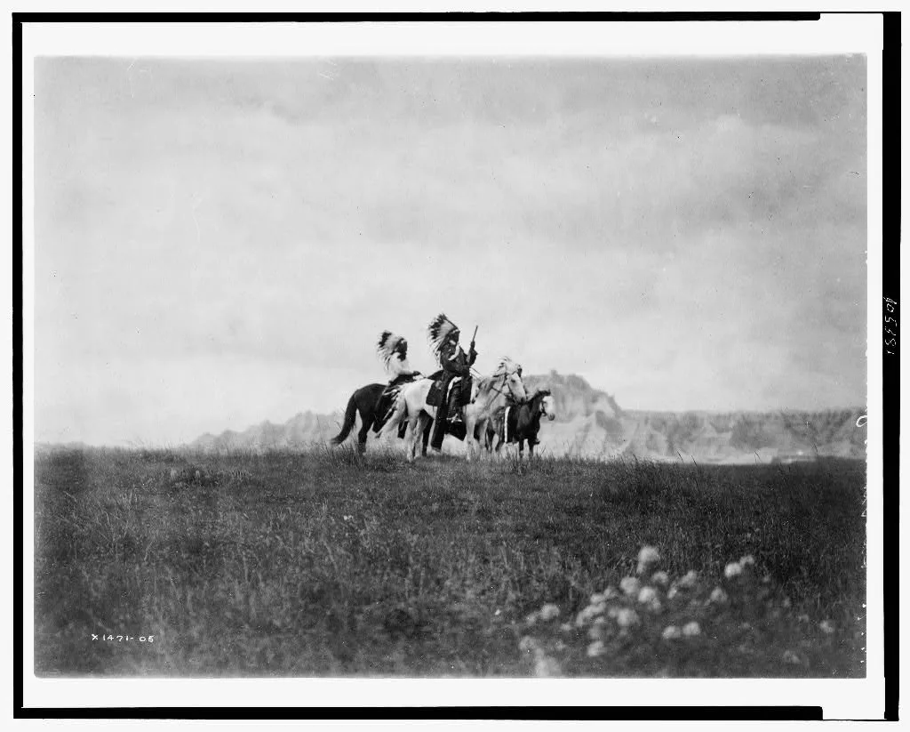 [The plains of the Dakota--Sioux], Great Plains, 1905