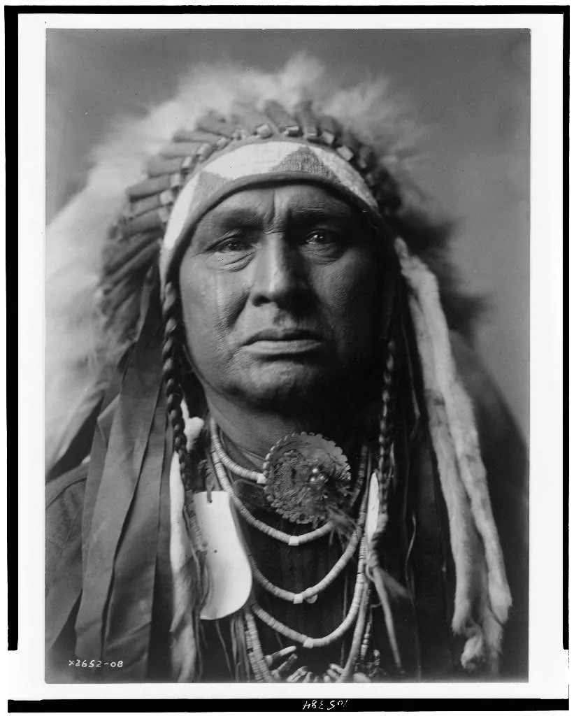 [White Man Runs Him, Apsaroke], 1908