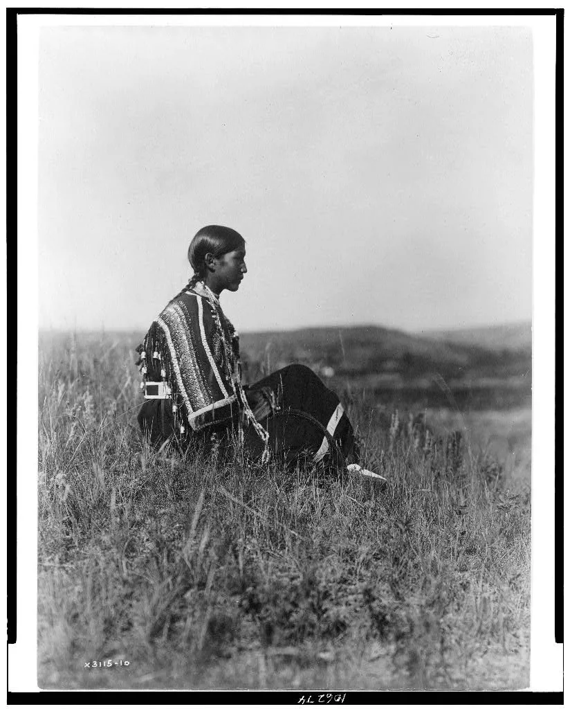 [Day dreams--Piegan], 1910