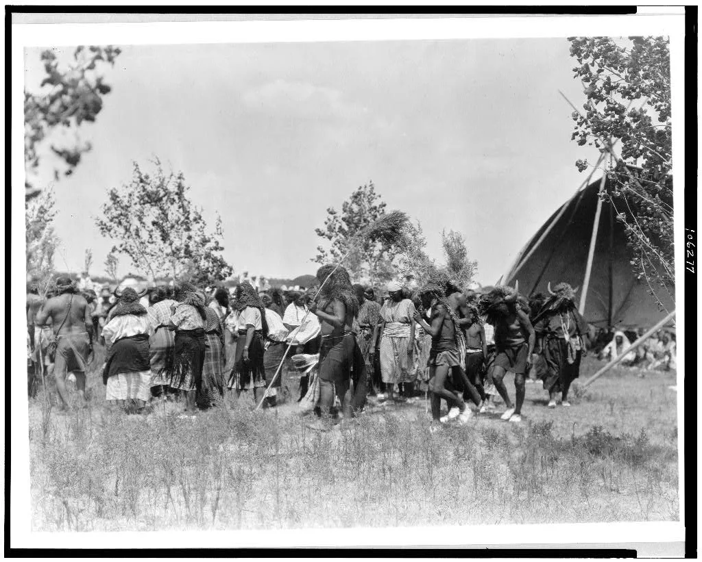 [Buffalo Society, animal dance--Cheyenne], 1927