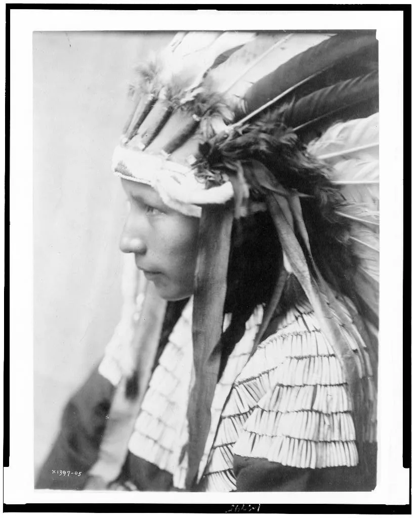 [The Daughter of Bad Horse (profile)], 1905