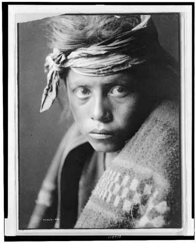 The youth from the desert land--Navaho, 1906