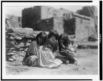 Hopi children, 1905