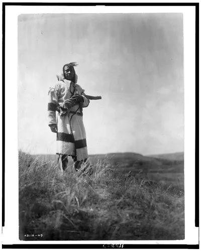 Piegan scout, Montana, 1910
