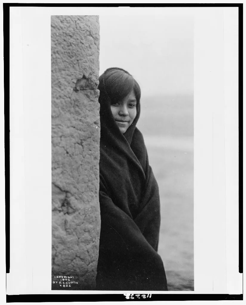 Zuni girl, New Mexico, 1903