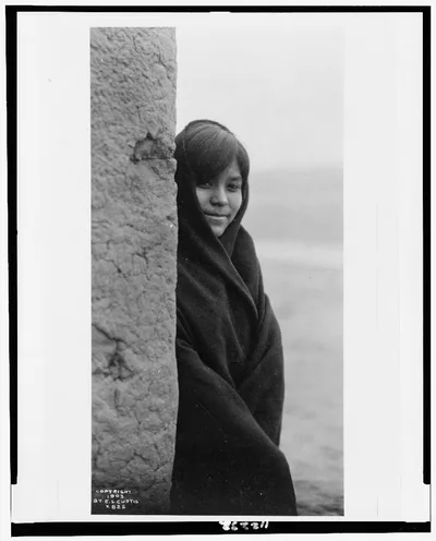 Zuni girl, New Mexico, 1903