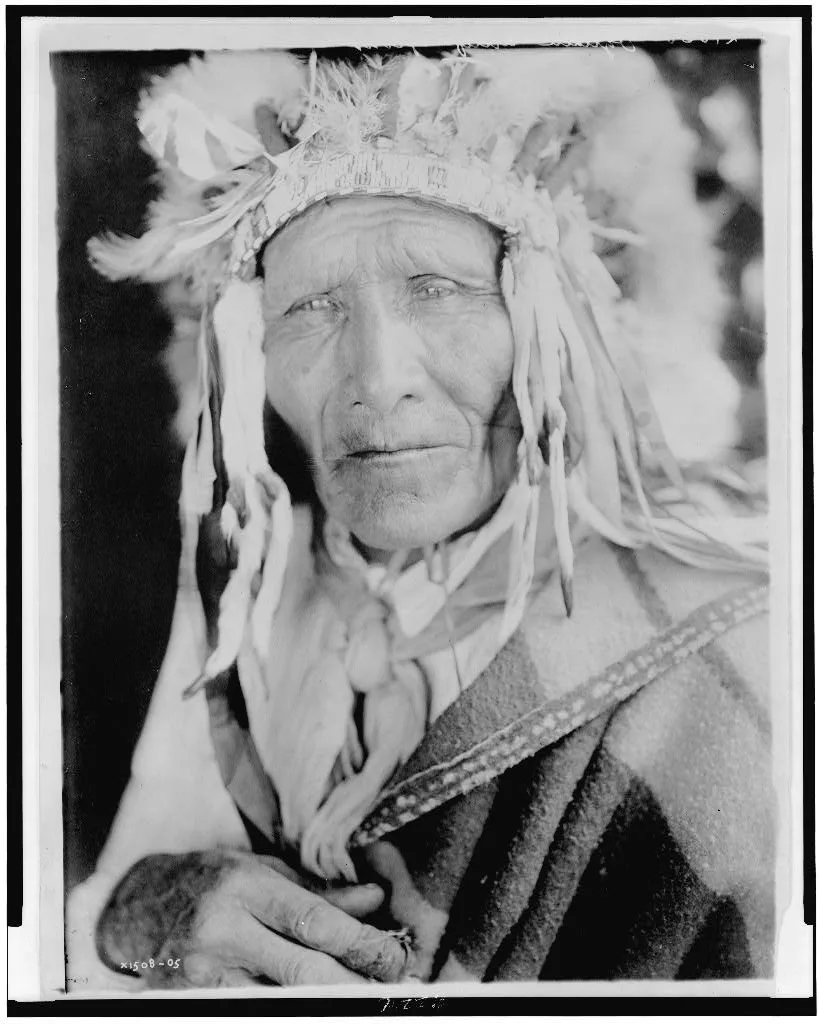 Ogalala chief, Great Plains, 1905